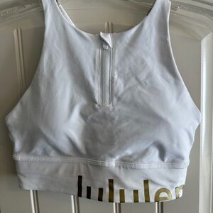 lululemon athletica White Sports Bra RARE